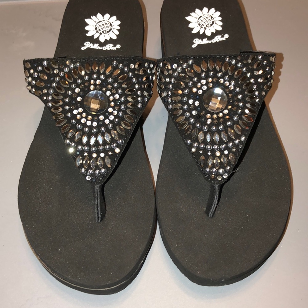 Yellow box Sandals